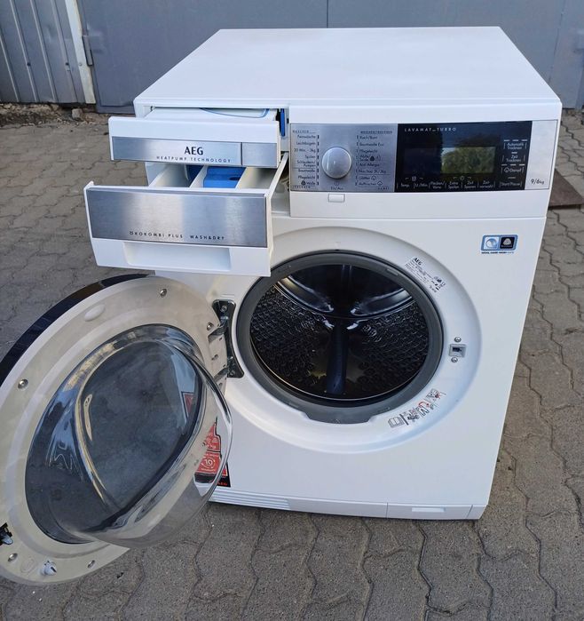 Прально-сушильна машина з парою так українським меню AEG L9WE95ÖKO