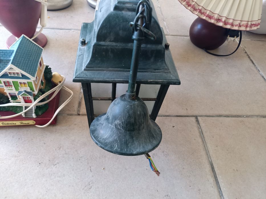 Conjunto de candeeiros de mesa