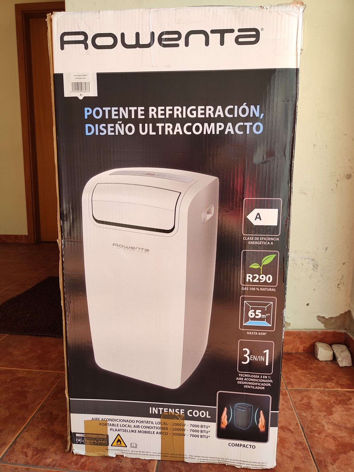 Ar condicionado Portátil Rowenta 7000 BTU