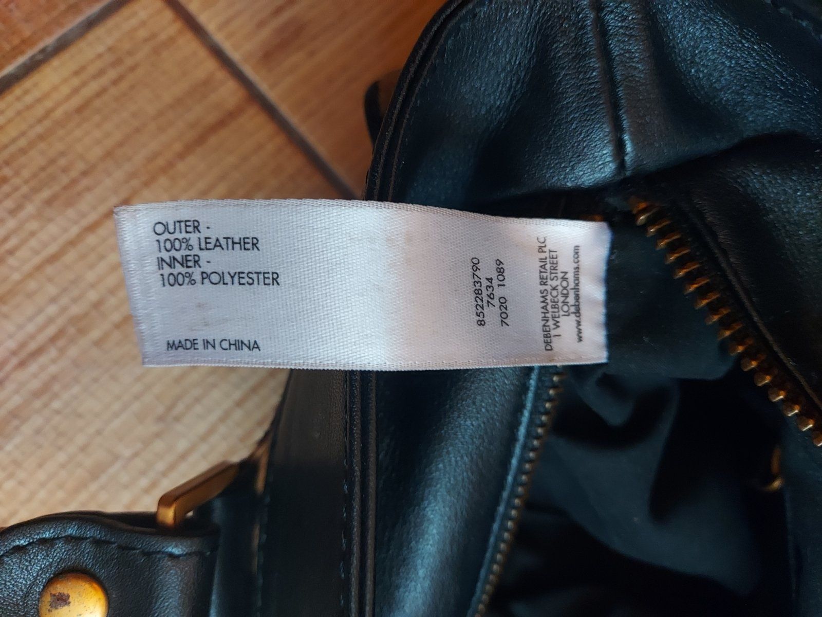 Продаю кожаную сумочку с мехом пони Jasper Conran