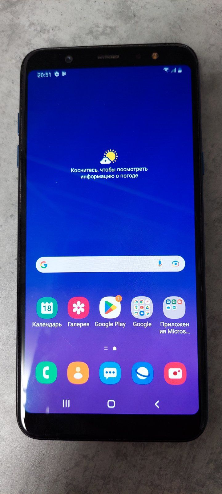 Телефон samsung a6+ 32gb