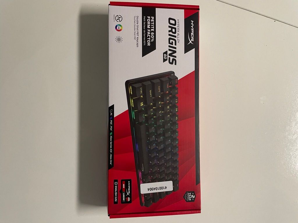 Teclado Gaming HyperX Alloy Origins 60