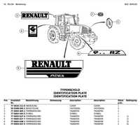 Katalog części Claas / Renault Atles 915 rz ; Atles 936 rz