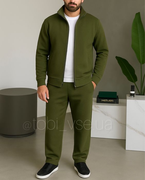ХІТ‼️ ТЕПЛИЙ Костюм на ФЛІСІ чоловічий/мужской спортивний комплект
