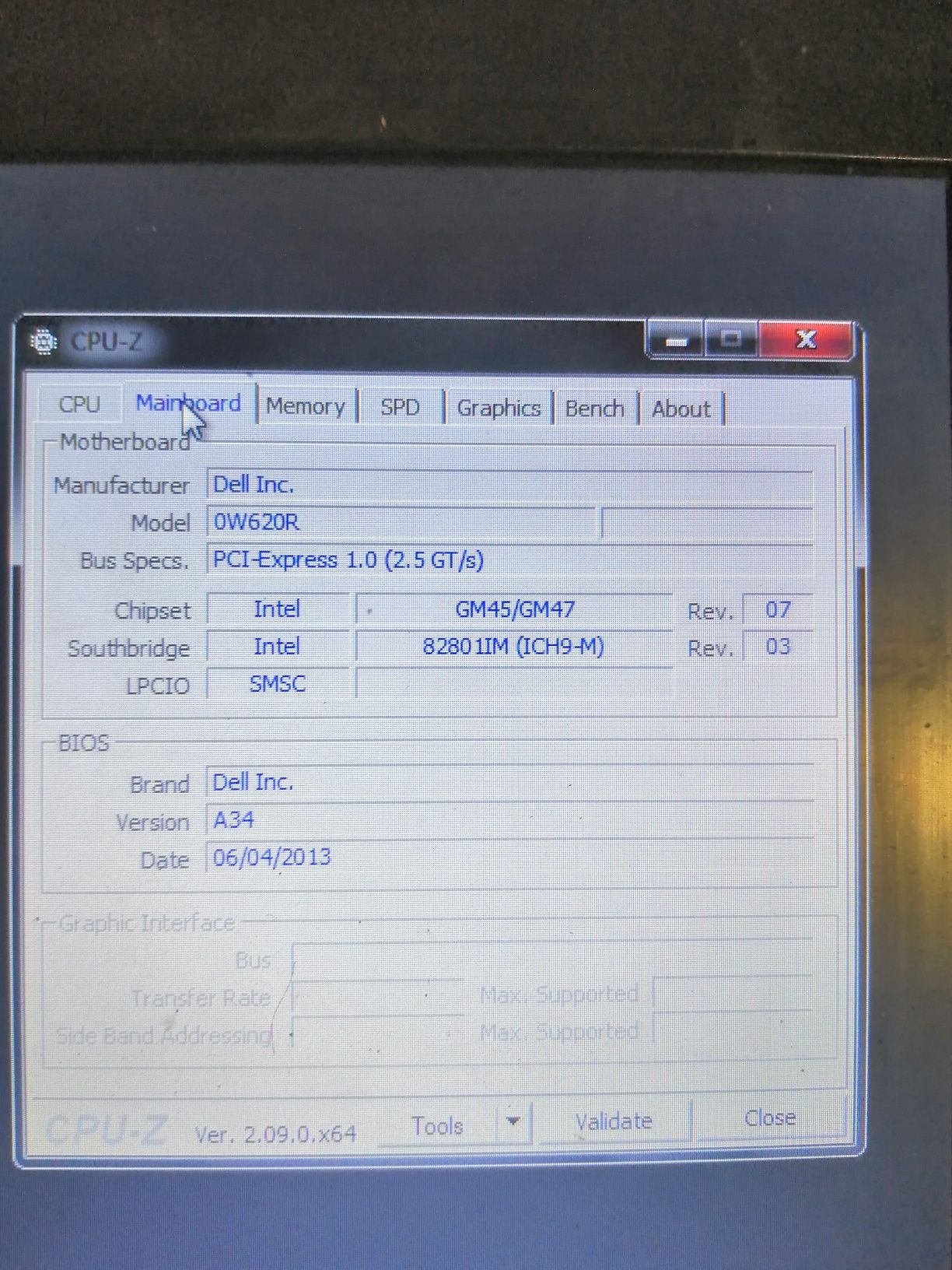 Dell latitude 6200