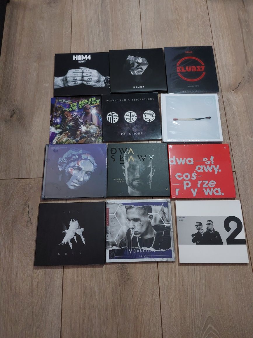 Płyty CD HipHop Rap i inne + dodatki