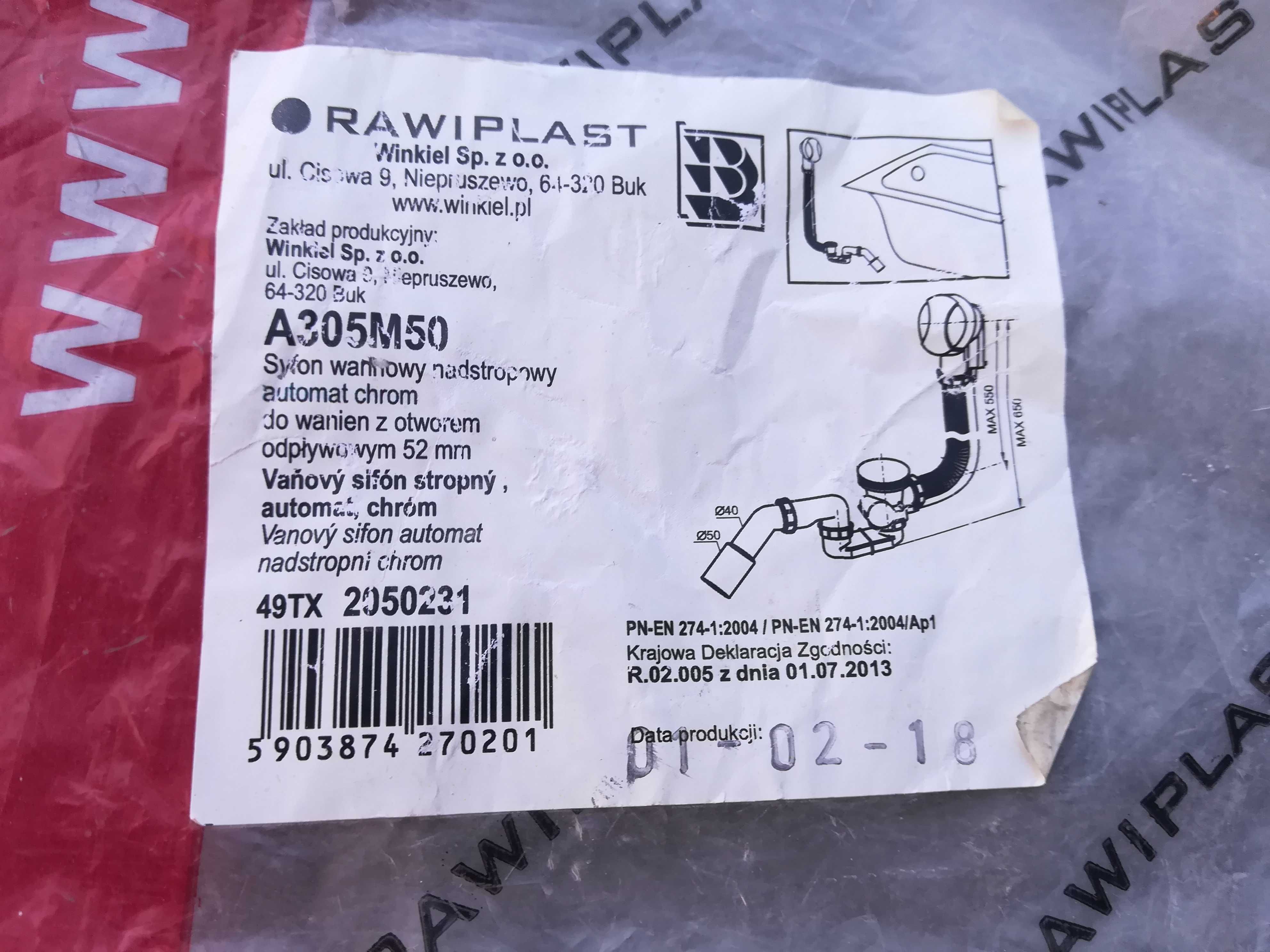 Syfony rurki kolank złączki redukcje i inne do połączeń hydraulicznych