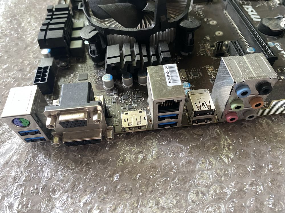 Комплект msi z170-a pro + i5-6600