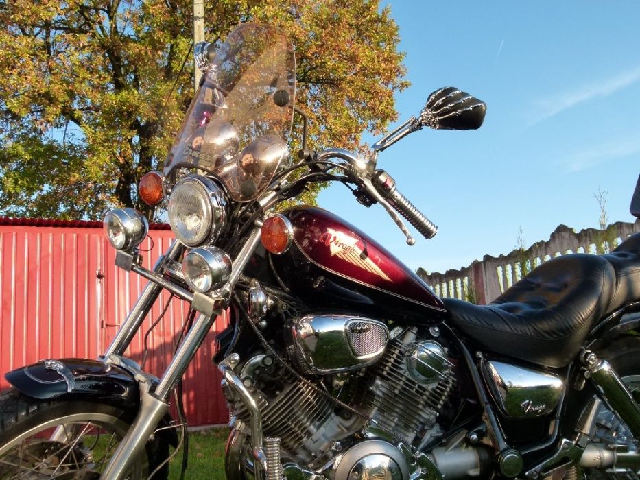 Stelaż laikbar Virago XV 750 xv 1100 szyba bagażnik gmole gmol
