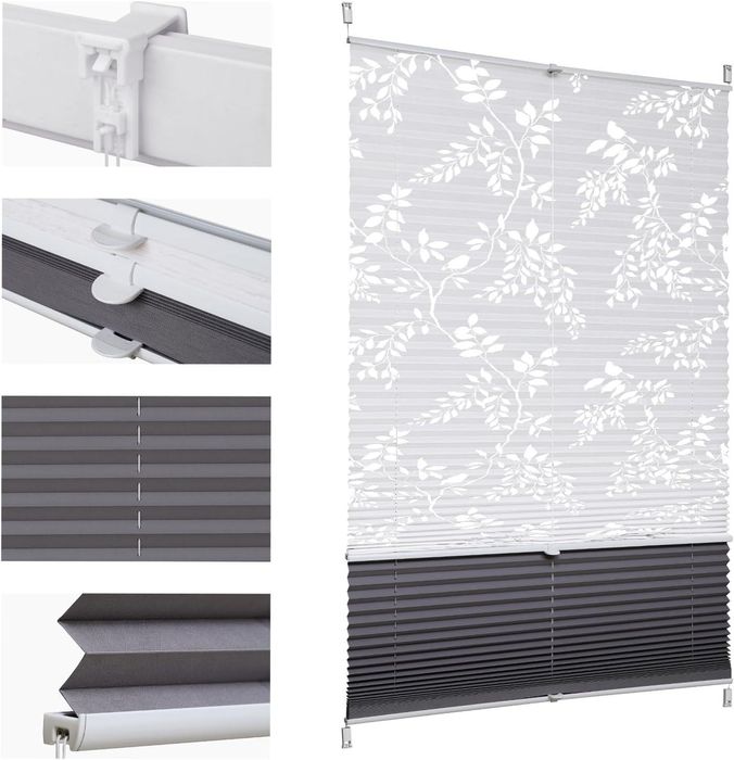 Roleta plisowana okienna