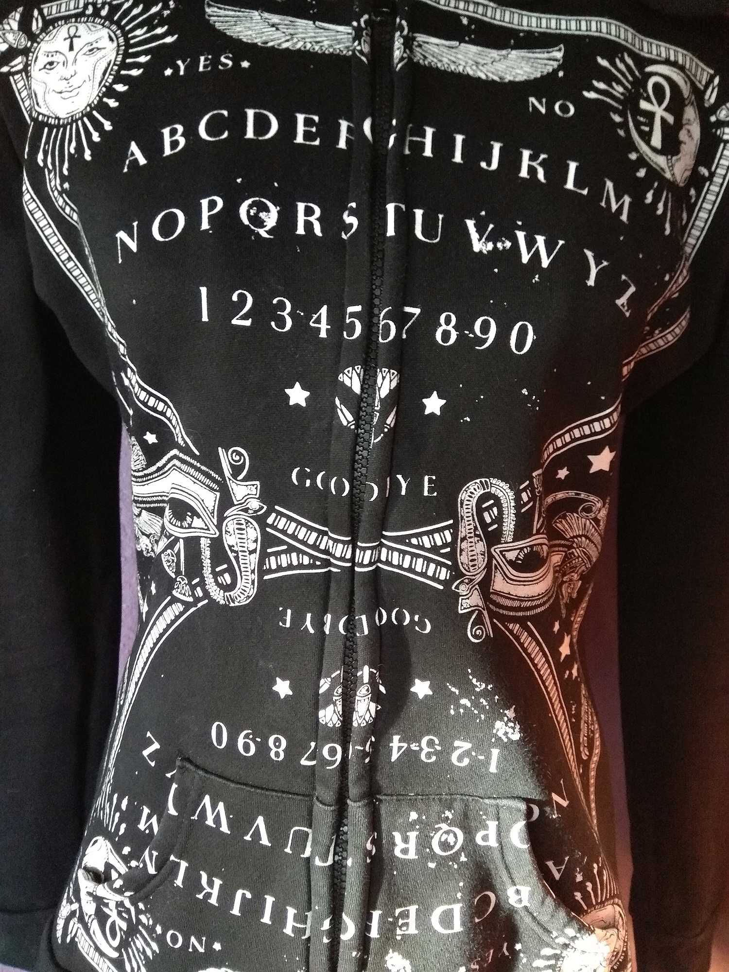 Bluza OUIJA gotycka bluza Restyle gothic goth rozmiar S