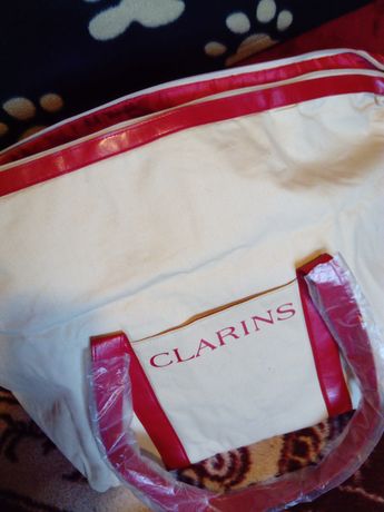 torba z logo Clarins