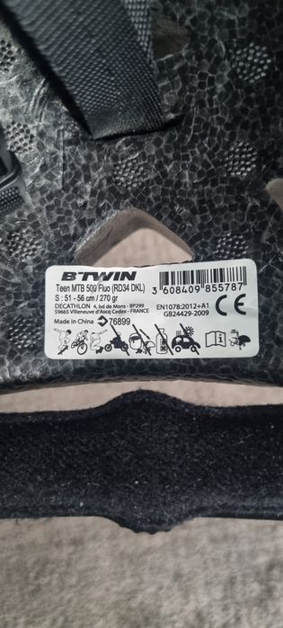 Kask rowerowy ROCKRIDER dla dzieci i młodzieży