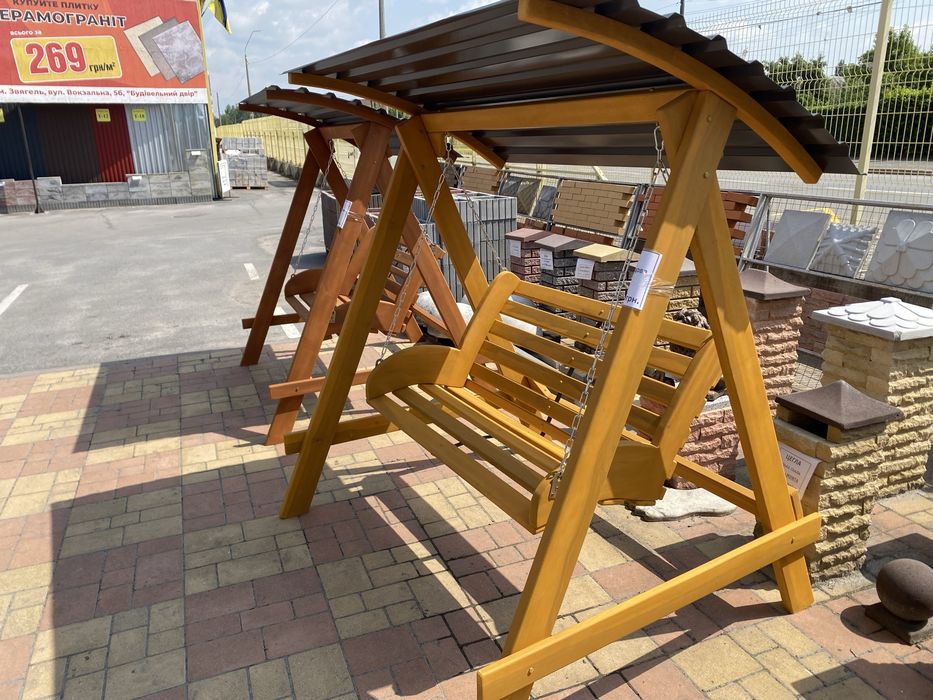 Качеля гойдалка садова Доставка до вас, ЦІНА ЗНИЖЕНА лише до 31.10