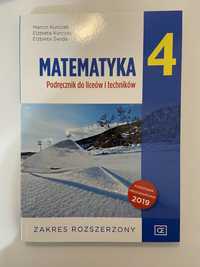 podręcznik matematyka 4 OE zakres rozszerzony