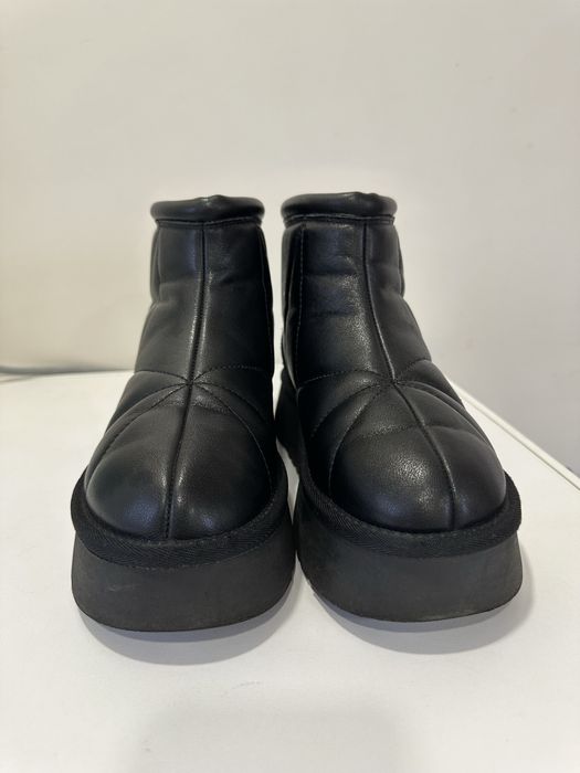 Уггі шкіряні на платформі