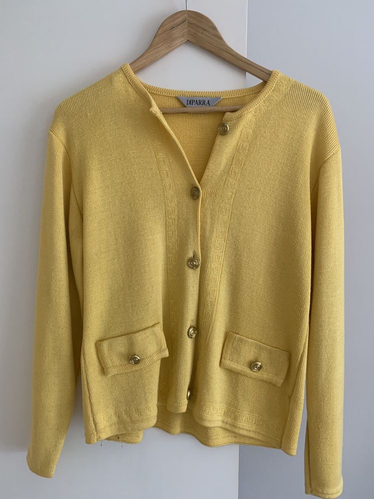 Casaco vintage Amarelo