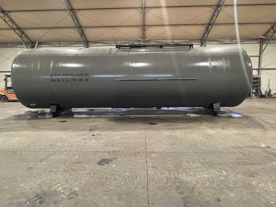 Zbiornik 60 000 litrów kolejowy ze stali na nogach
