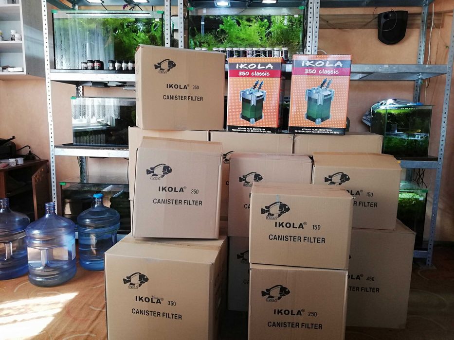 IKOLA 600 Maxx filtr zewnętrzny, akwarium do 600l