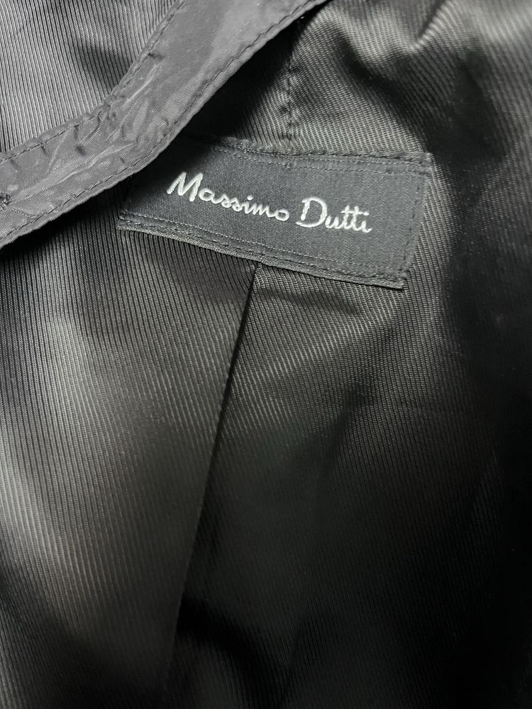 Sobretudo Cinzento Massimo Dutti