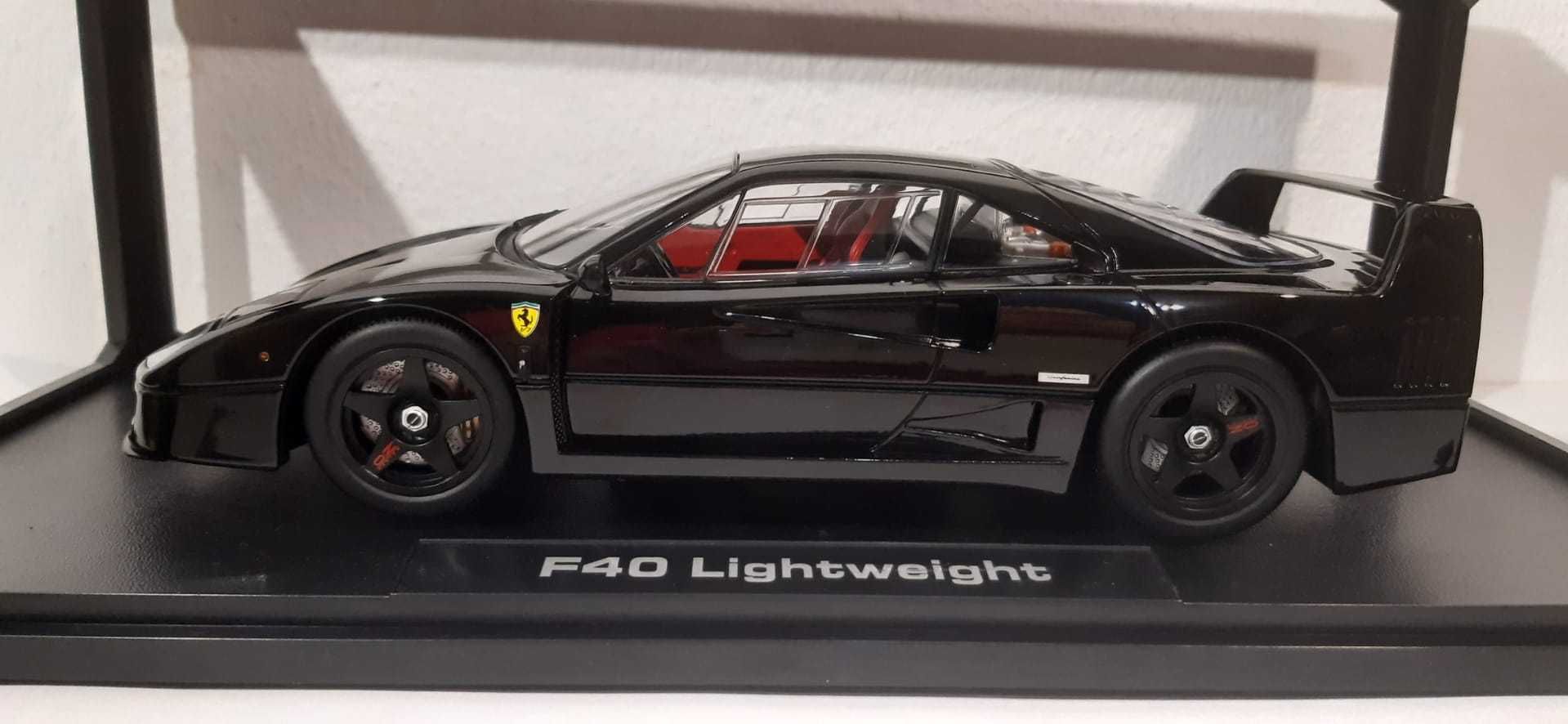 1/18 Ferrari F40 Lightweigth black - KK Scale