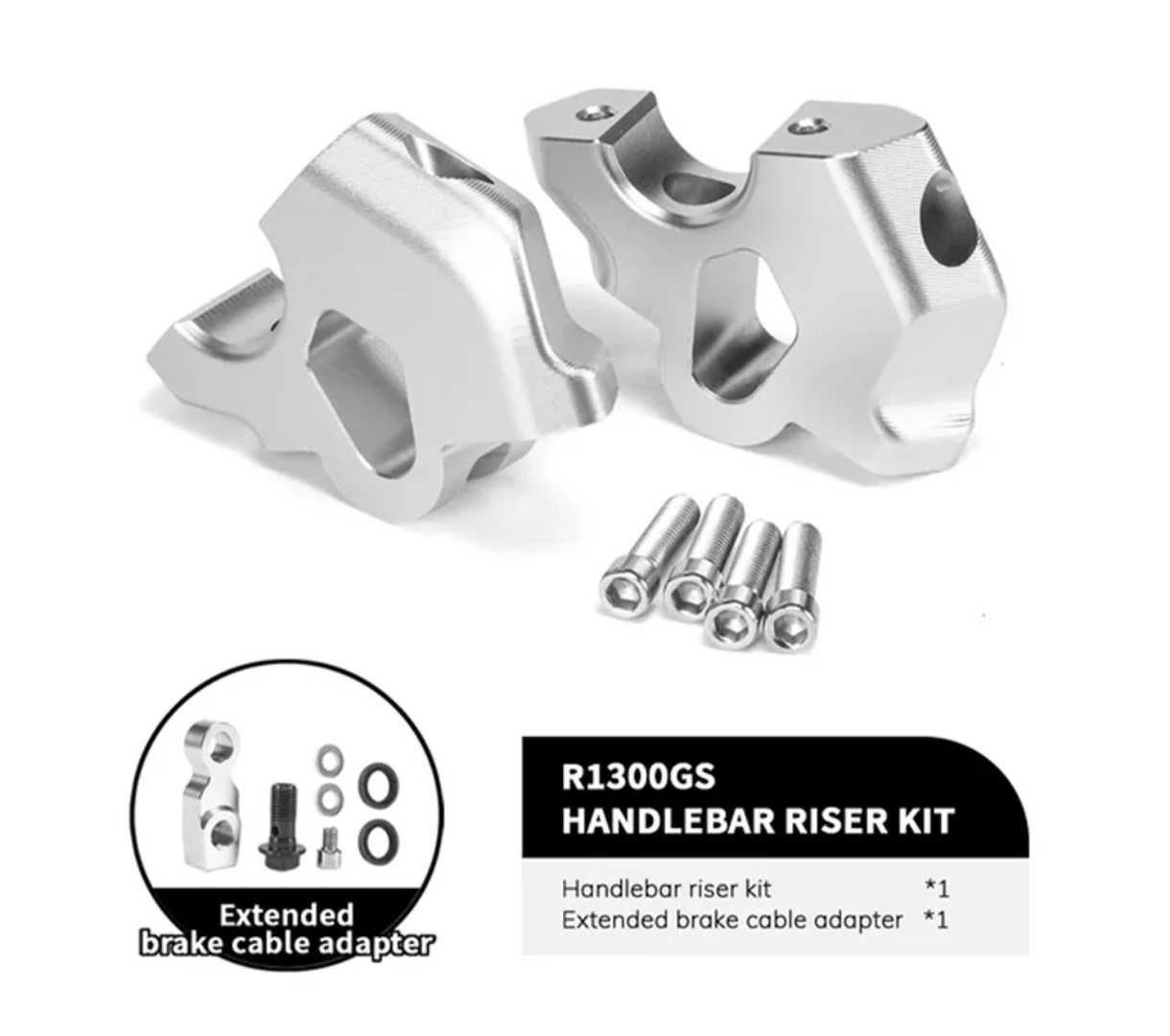 Bmw r1300gs/a Risers/ Aumentos para guiador