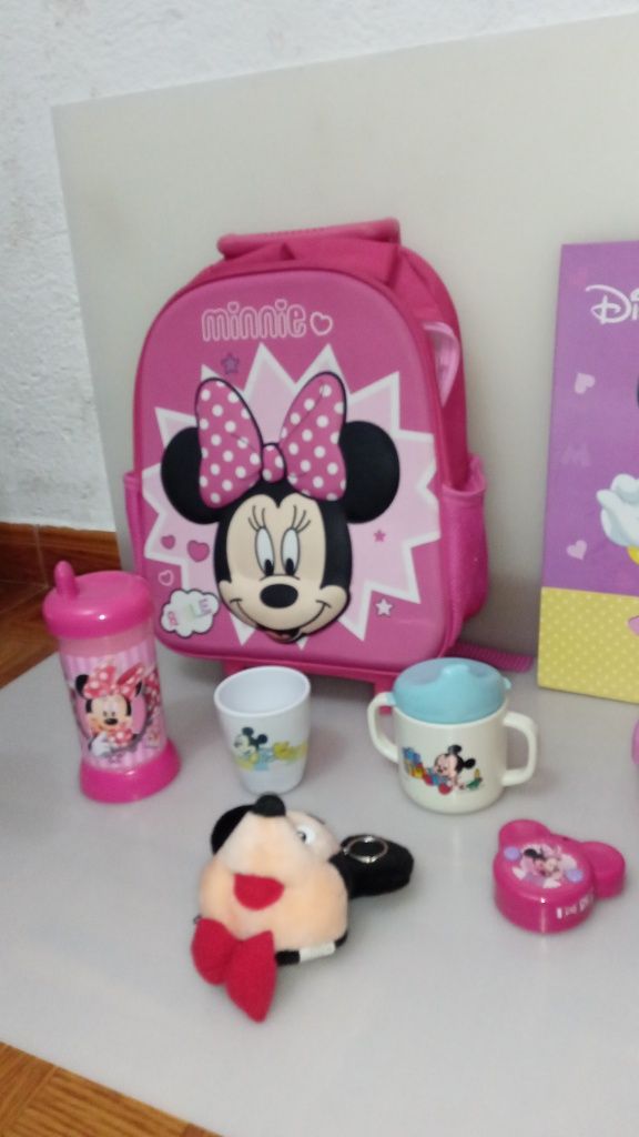 Vários Artigos da Minnie e do Mickey