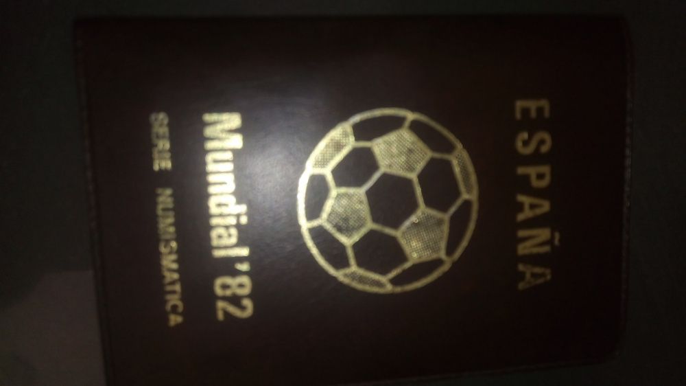 Moedas alusivas ao Mundial de Futebol Espanha' 82