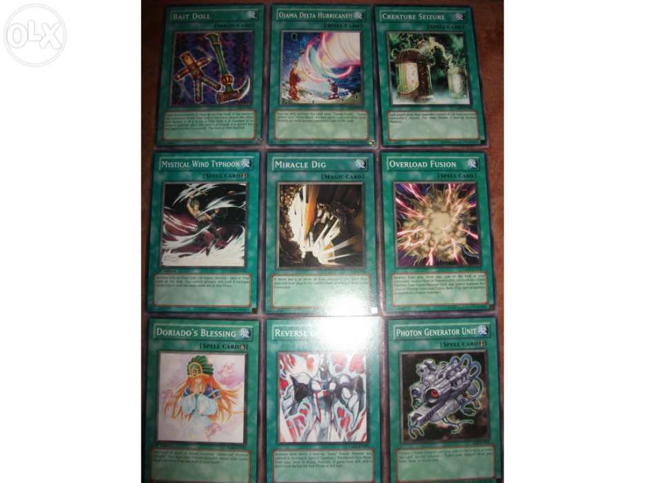 59 Cartas Yu-Gi-Oh! (Comuns)