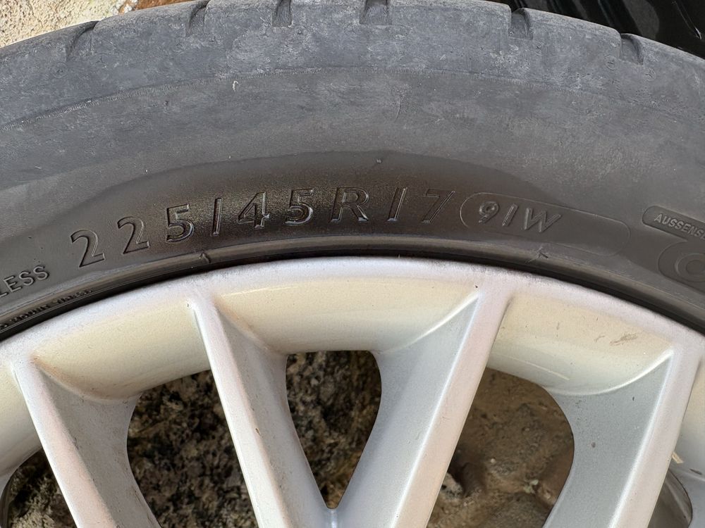 Alufelgi 17 5x112 7J ET 49 seat audi vw