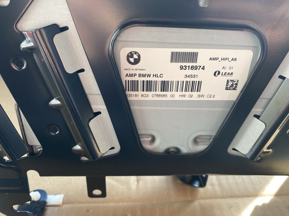 Wzmacniacz systemu hifi bmw f30 f31 f32 f33