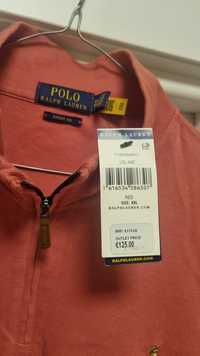 Поло Ralph Lauren XXL, довгий рукав, молнія, большемерит