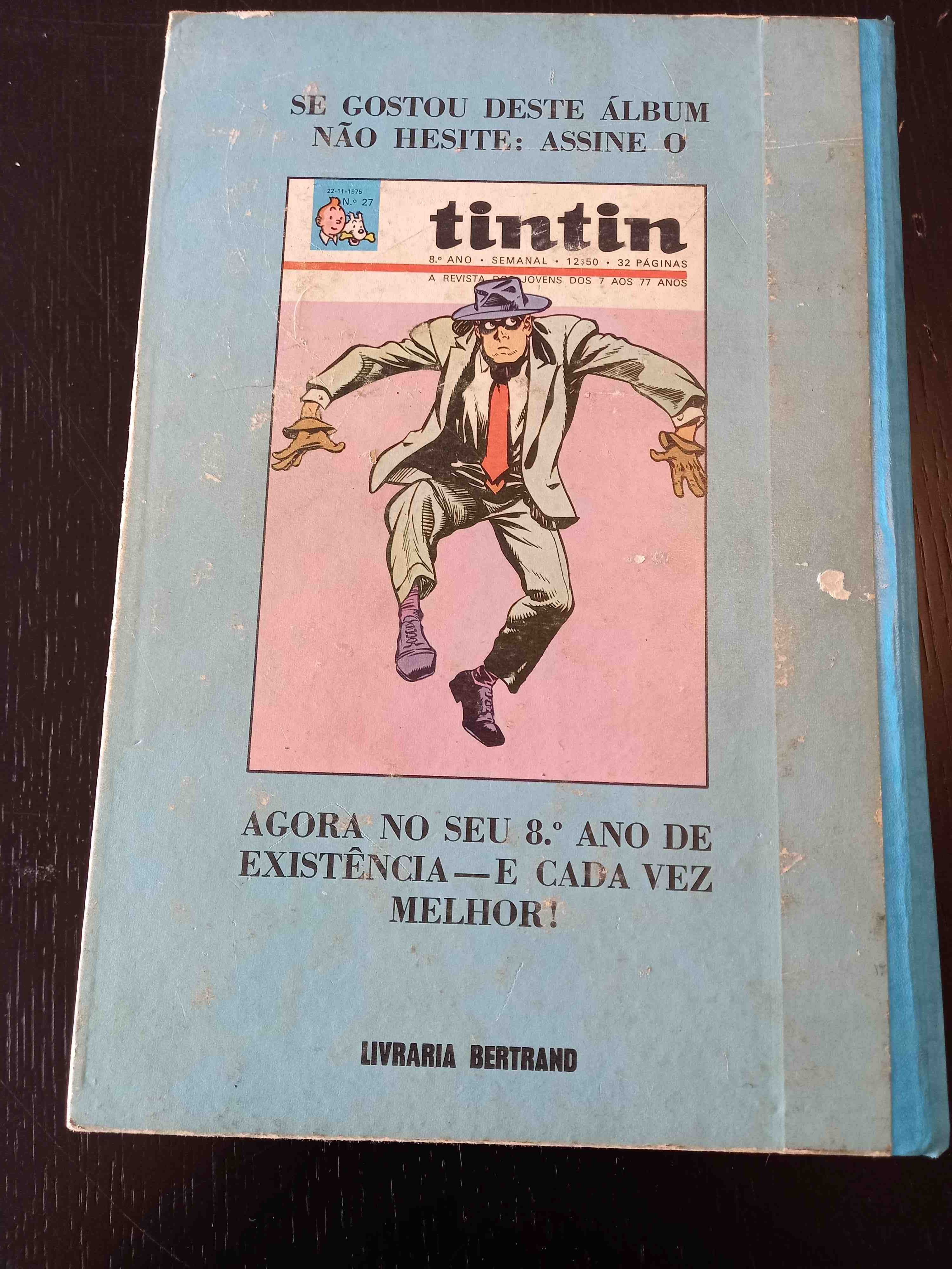 Tintin - Revistas em volumes encadernados - 15 - Ano 8 - 1º vol.