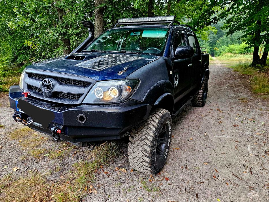 Toyota hilux 4x4 offroad mozliwa zamiana