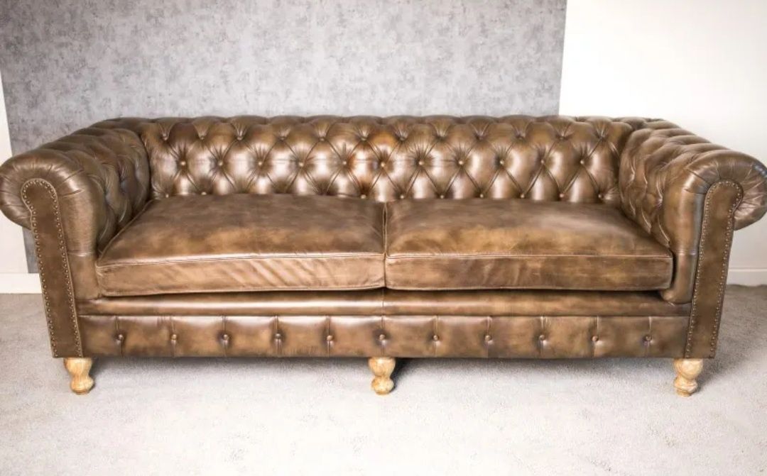 Sofa chesterfield 3 Osobowa Nowa