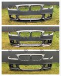 Сплитер переднього бампера BMW F10 F11 губа м-пакет MP Style Carbon
