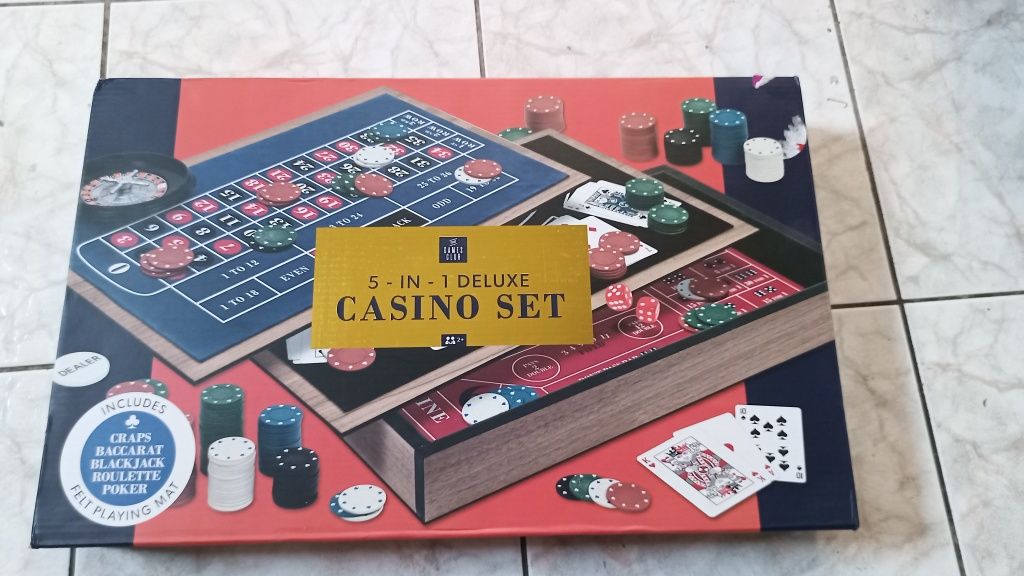 Gry 5in1 Casino Set