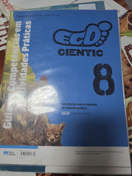 Vendo livros de fichas 8 ano