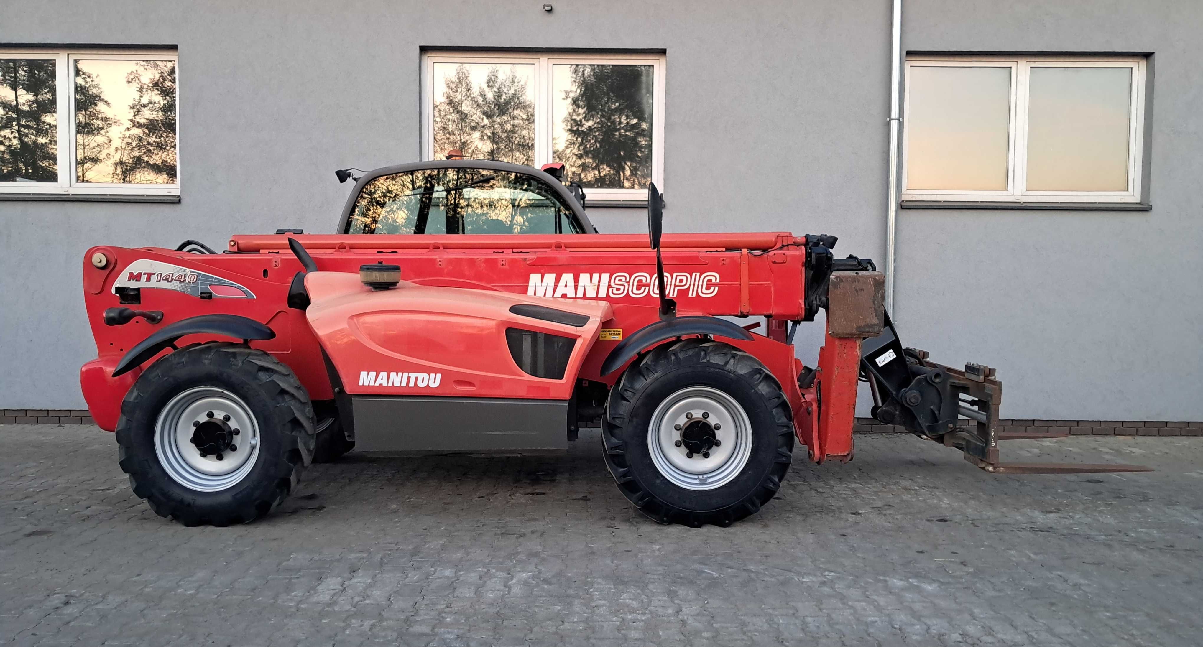 MANITOU MT 1440 Silnik 102kM 3984h Widły hydrauliczne BEZ DPF i AdBlue