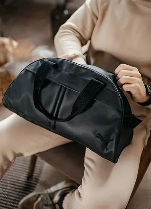 Спортивная сумка Puma для тренировок и фитнеса эко кожа,  сумка груша