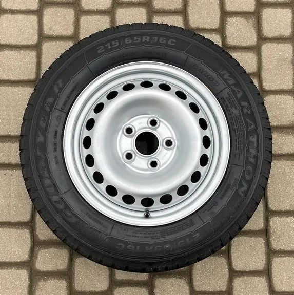 KOŁO ZAPASOWE DOJAZDOWE VW AMAROK VW T5 LIFT T6 CALIFORNIA CARAVELLE DOKA MULTIVAN TRANSPORTER ET51 5x120 R16 OPONA 215/65 R16C