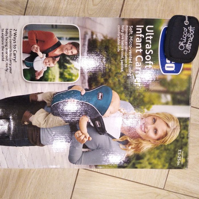 Кенгуру переноска Сумка нагрудна Ultra Soft Chicco