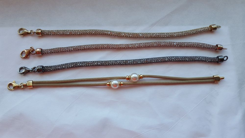 Pulseiras em prata genuina