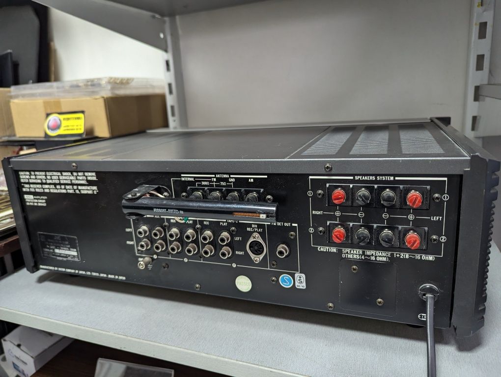 Hi-Fi Стерео ресивер JVC JR-S200. Вес 10 кг. JAPAN