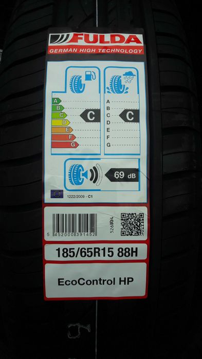 2szt. nowe opony letnie 185/65R15 88T Fulda Ecocontrol rok22