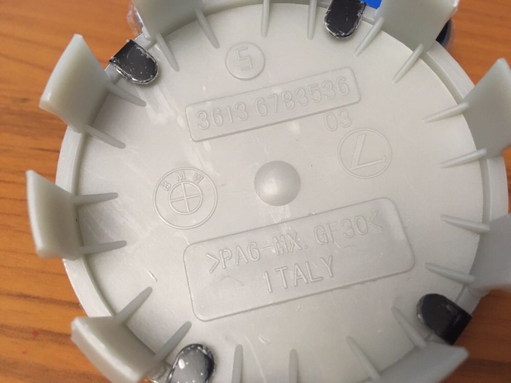 Колпачки нового образца в колёсные диски БМВ 36 13 6 783 536 Киев 68mm