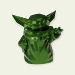 Figura Grogu Baby Yoda Low Poly 3D - Star Wars Colecionável