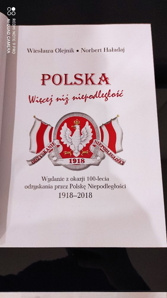 Książka Polska Więcej niż niepodległość, Wiesława Olejnik, Haładaj Nor