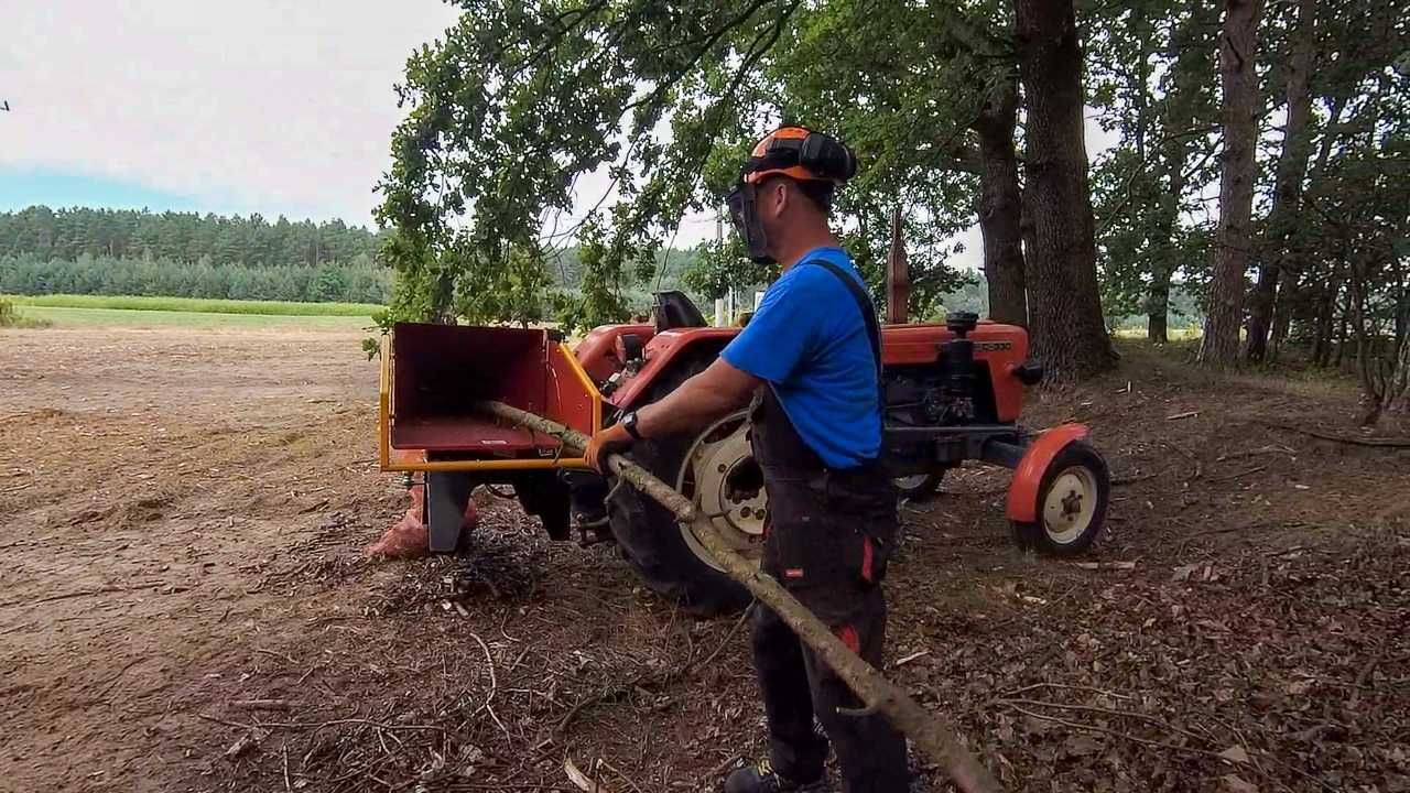 Rębak walcowy do ciągnika R-80 Remet