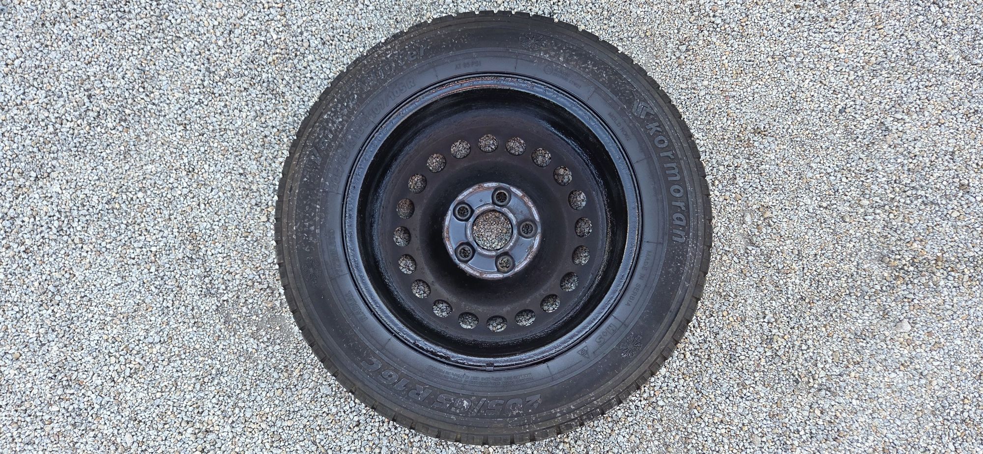 Koło Zapasowe Oryginał VW Transporter R16/205/65 C z 2020r 5x120 ,